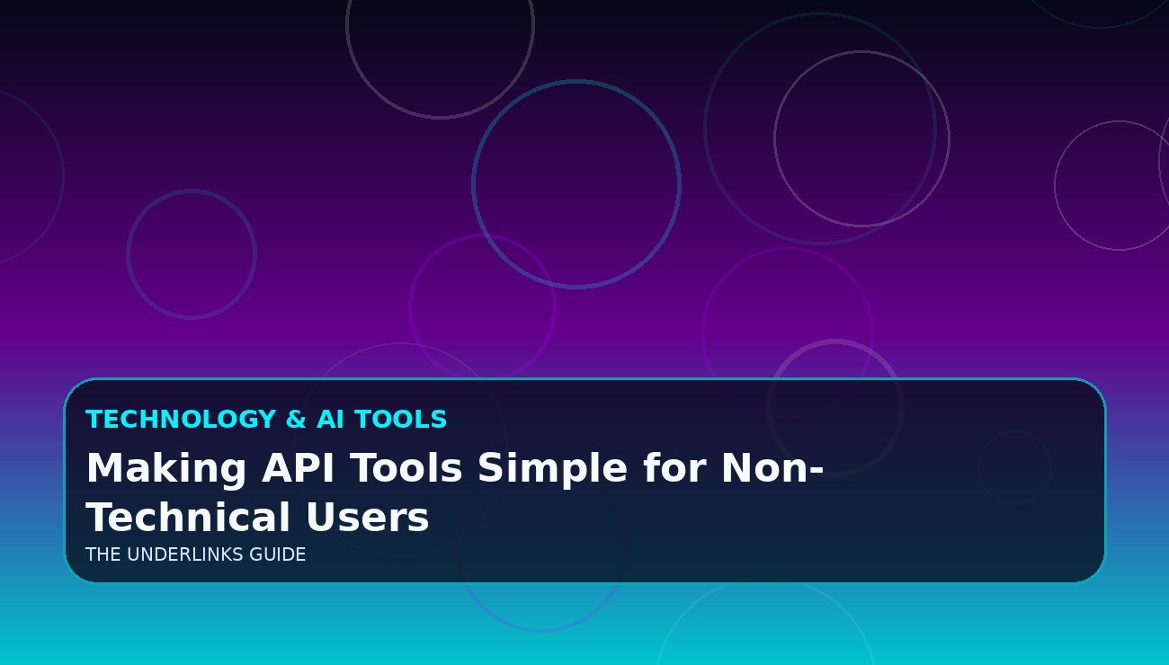 Making API Tools Simple for Non-Technical Users